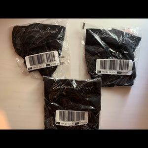 5 Pack Black High Leg Brief